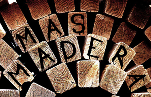 CARTEL MAS MADERA